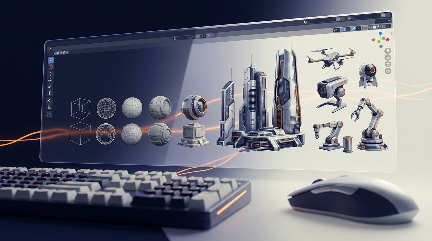 Blenderで拓く3DCG教育：コース運営と生徒のつまずきを解消する指導術