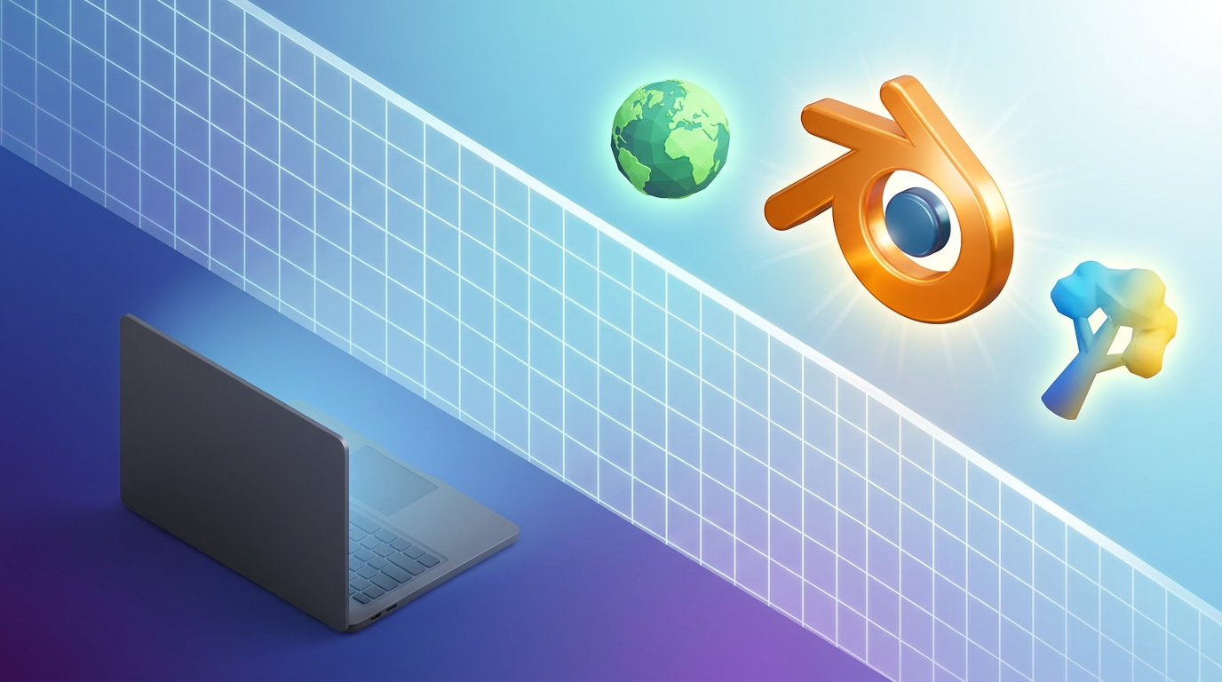 環境の壁を乗り越えるBlender：低スペックPC・Chromebookで実現する3DCG教育