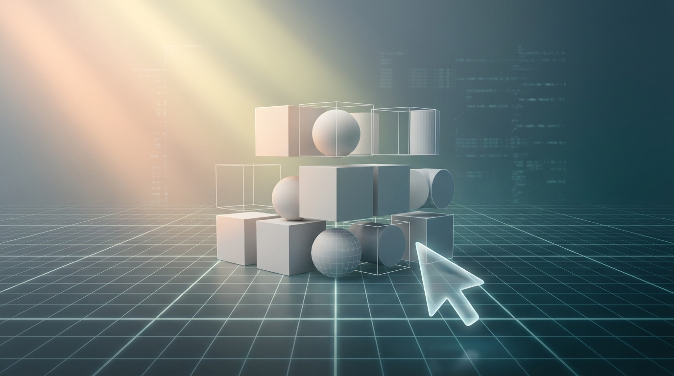 Blender入門の確かな一歩：画面操作とモード理解で基礎を築く
