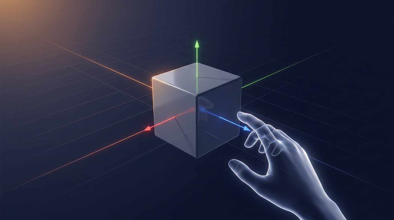 Blender最初の扉を開く：画面操作とモードで掴む3D空間の基本